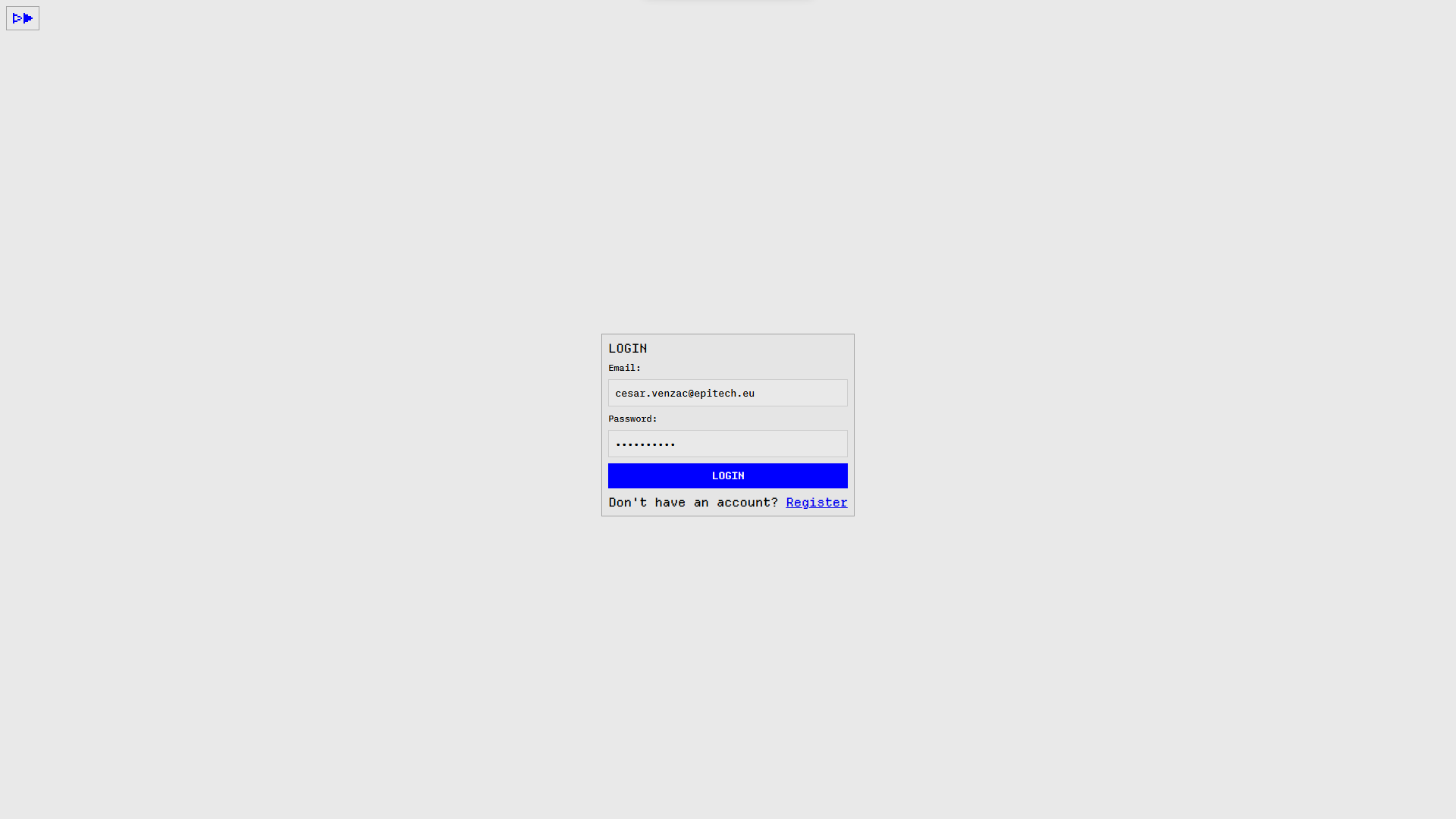 Todo Main page